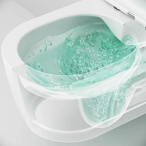 Унитаз подвесной AM.PM Func C8F1701MWSC FlashClean с сиденьем микролифт, белый матовый Унитаз подвесной AM.PM Func C8F1701MWSC FlashClean с сиденьем микролифт, белый матовый