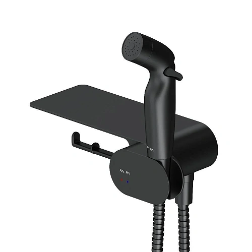 Унитаз подвесной AM.PM Gem CK90H0303B в наборе с гигиеническим душем с сиденьем Унитаз подвесной AM.PM Gem CK90H0303B в наборе с гигиеническим душем с сиденьем