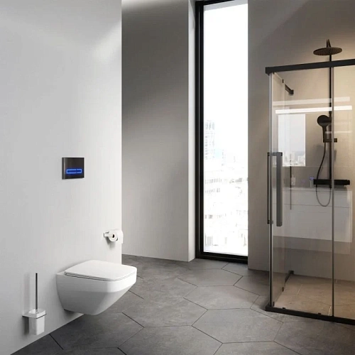 Унитаз подвесной AM.PM Inspire V2.0 C50A1700MWSC FlashClean с сиденьем микролифт, белый матовый Унитаз подвесной AM.PM Inspire V2.0 C50A1700MWSC FlashClean с сиденьем микролифт, белый матовый