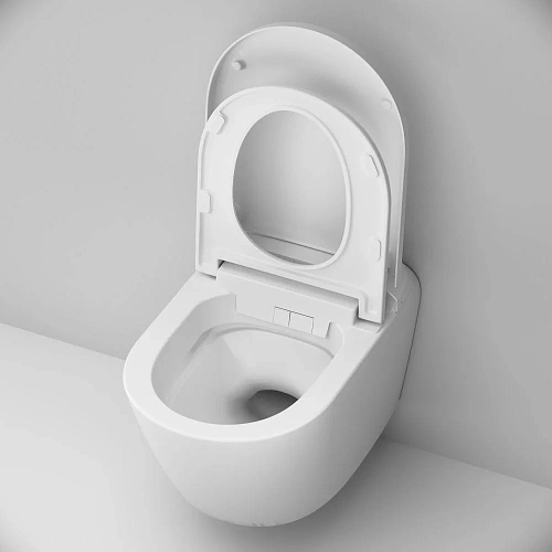 Унитаз подвесной AM.PM Sensation CCC301700SC с интегрированным электронным биде с сиденьем Унитаз подвесной AM.PM Sensation CCC301700SC с интегрированным электронным биде с сиденьем