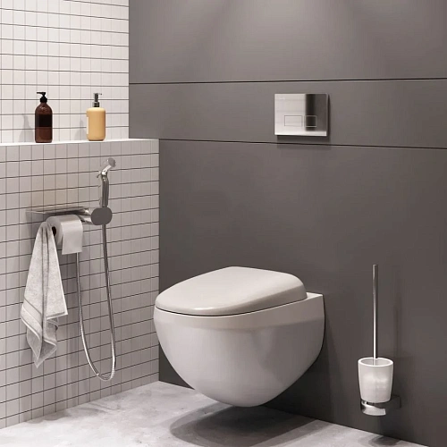 Унитаз подвесной AM.PM Sensation CK30H0904W с гигиеническим душем с сиденьем Унитаз подвесной AM.PM Sensation CK30H0904W с гигиеническим душем с сиденьем