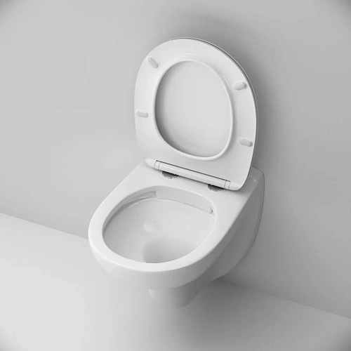 Унитаз подвесной AM.PM Sense C741700SC с сиденьем микролифт Унитаз подвесной AM.PM Sense C741700SC с сиденьем микролифт