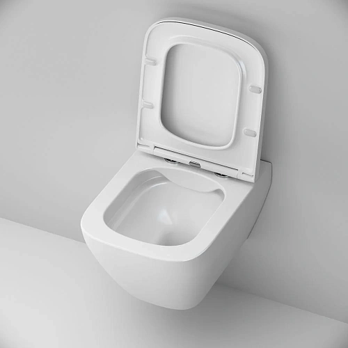 Унитаз подвесной AM.PM Spirit V2.0 C701701SC FlashClean с сиденьем микролифт Унитаз подвесной AM.PM Spirit V2.0 C701701SC FlashClean с сиденьем микролифт