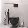 Унитаз подвесной AM.PM Spirit V2.0 CK70H1103B с гигиеническим душем, черный с сиденьем Унитаз подвесной AM.PM Spirit V2.0 CK70H1103B с гигиеническим душем, черный с сиденьем