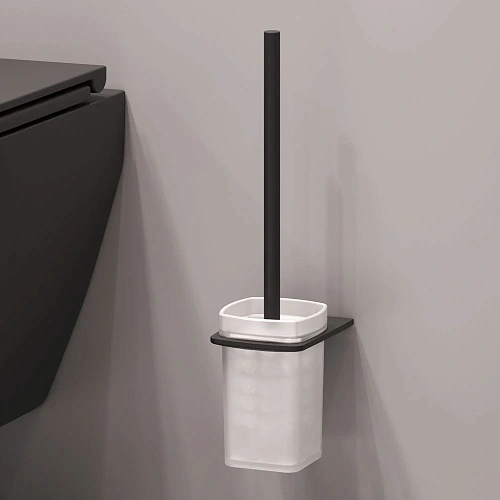 Унитаз подвесной AM.PM Spirit V2.0 CK70H1103B с гигиеническим душем, черный с сиденьем Унитаз подвесной AM.PM Spirit V2.0 CK70H1103B с гигиеническим душем, черный с сиденьем