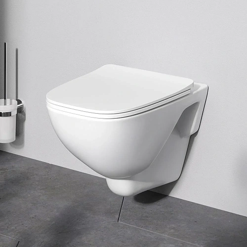 Унитаз подвесной AM.PM X-Joy C851701SC FlashClean с сиденьем микролифт Унитаз подвесной AM.PM X-Joy C851701SC FlashClean с сиденьем микролифт