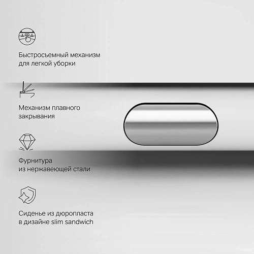 Унитаз подвесной AM.PM X-Joy C851701SC FlashClean с сиденьем микролифт Унитаз подвесной AM.PM X-Joy C851701SC FlashClean с сиденьем микролифт