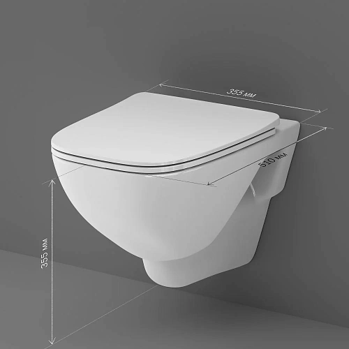 Унитаз подвесной AM.PM X-Joy C851701SC FlashClean с сиденьем микролифт Унитаз подвесной AM.PM X-Joy C851701SC FlashClean с сиденьем микролифт
