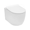 Унитаз подвесной Aquanet CETUS-W Rimless BL-102N-WHT с сиденьем микролифт