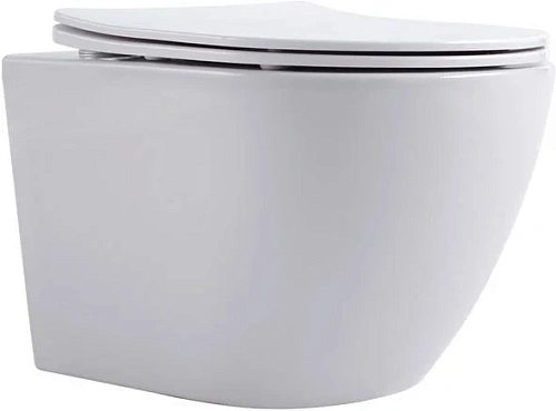 Унитаз подвесной Aquanet Rimless Cetus W Short LX-1900 с сиденьем Унитаз подвесной Aquanet Rimless Cetus W Short LX-1900 с сиденьем