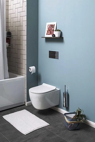 Унитаз подвесной Aquanet Rimless Cetus W Short LX-1900 с сиденьем Унитаз подвесной Aquanet Rimless Cetus W Short LX-1900 с сиденьем