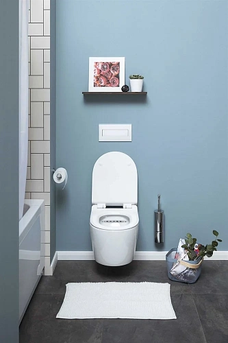 Унитаз подвесной Aquanet Rimless Cetus W Short LX-1900 с сиденьем Унитаз подвесной Aquanet Rimless Cetus W Short LX-1900 с сиденьем