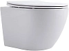 Унитаз подвесной Aquanet Rimless Cetus W Short LX-1900 с сиденьем
