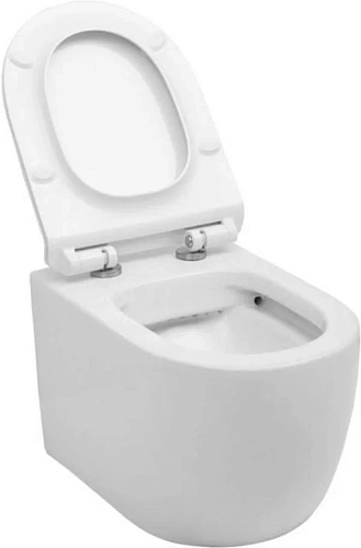 Унитаз подвесной Aquanet Rimless Cetus-W BL-102N-WHT CETUS-W с сиденьем Унитаз подвесной Aquanet Rimless Cetus-W BL-102N-WHT CETUS-W с сиденьем