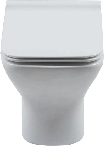 Унитаз подвесной Aquanet Rimless Cube-W CL-12248D с сиденьем Унитаз подвесной Aquanet Rimless Cube-W CL-12248D с сиденьем