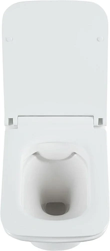 Унитаз подвесной Aquanet Rimless Cube-W CL-12248D с сиденьем Унитаз подвесной Aquanet Rimless Cube-W CL-12248D с сиденьем