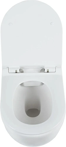 Унитаз подвесной Aquanet Rimless Glide-W CL-11042 с сиденьем Унитаз подвесной Aquanet Rimless Glide-W CL-11042 с сиденьем