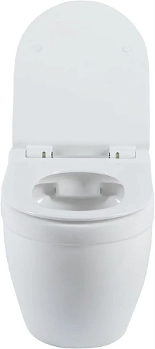 Унитаз подвесной Aquanet Rimless Glide-W CL-11042 с сиденьем Унитаз подвесной Aquanet Rimless Glide-W CL-11042 с сиденьем
