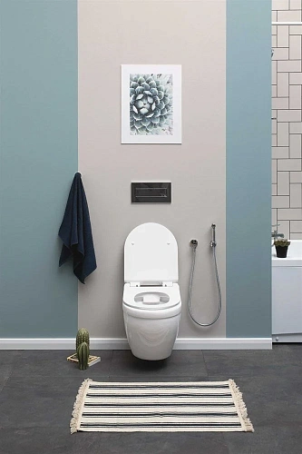 Унитаз подвесной Aquanet Rimless Glide-W CL-11042 с сиденьем Унитаз подвесной Aquanet Rimless Glide-W CL-11042 с сиденьем