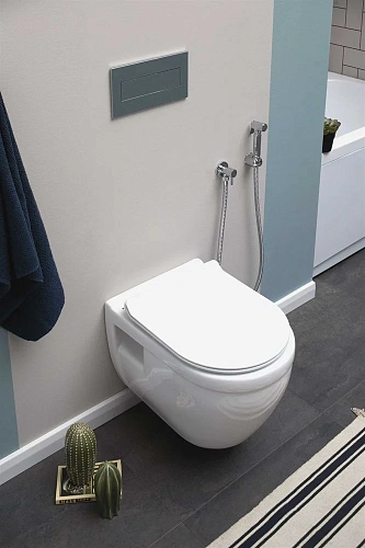 Унитаз подвесной Aquanet Rimless Glide-W CL-11042 с сиденьем Унитаз подвесной Aquanet Rimless Glide-W CL-11042 с сиденьем