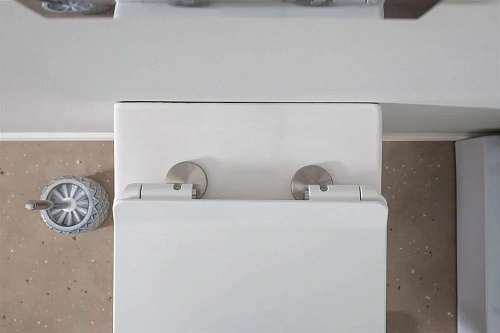 Унитаз подвесной Aquanet Rimless Roll-W CL-12249D с сиденьем Унитаз подвесной Aquanet Rimless Roll-W CL-12249D с сиденьем