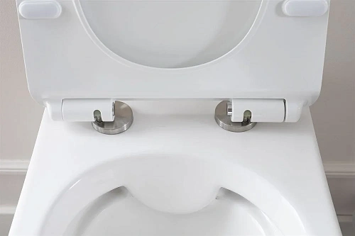 Унитаз подвесной Aquanet Rimless Roll-W CL-12249D с сиденьем Унитаз подвесной Aquanet Rimless Roll-W CL-12249D с сиденьем