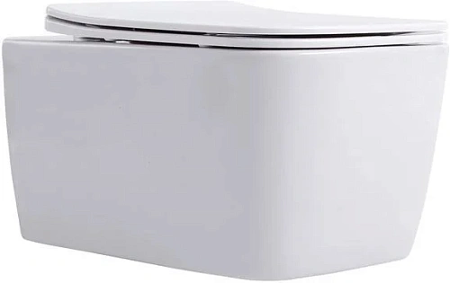 Унитаз подвесной Aquanet Rimless Tavr 2.0 W LX-1907 с сиденьем Унитаз подвесной Aquanet Rimless Tavr 2.0 W LX-1907 с сиденьем