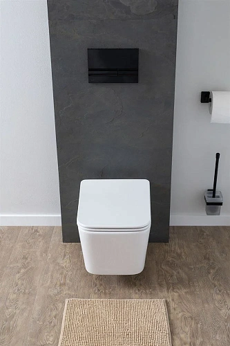 Унитаз подвесной Aquanet Rimless Tavr 2.0 W LX-1907 с сиденьем Унитаз подвесной Aquanet Rimless Tavr 2.0 W LX-1907 с сиденьем