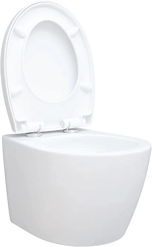 Унитаз подвесной Aquanet ZV-1 белый ZV-1 с сиденьем Унитаз подвесной Aquanet ZV-1 белый ZV-1 с сиденьем