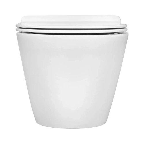 Унитаз подвесной Aquatek АЛЬФА 520 x 370 x 330 мм, тонкое сиденье с механизмом плавного закрывания Унитаз подвесной Aquatek АЛЬФА 520 x 370 x 330 мм, тонкое сиденье с механизмом плавного закрывания