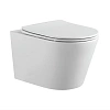 Унитаз подвесной Aquatek ВЕГА AQ1905-00 525x360x320 безободковый, тонкое сиденье Soft Close Унитаз подвесной Aquatek ВЕГА AQ1905-00 525x360x320 безободковый, тонкое сиденье Soft Close
