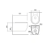 Унитаз подвесной Aquatek ЕВРОПА AQ1106L-00 525x360x260 безободковый, тонкое сиденье Soft Close Унитаз подвесной Aquatek ЕВРОПА AQ1106L-00 525x360x260 безободковый, тонкое сиденье Soft Close