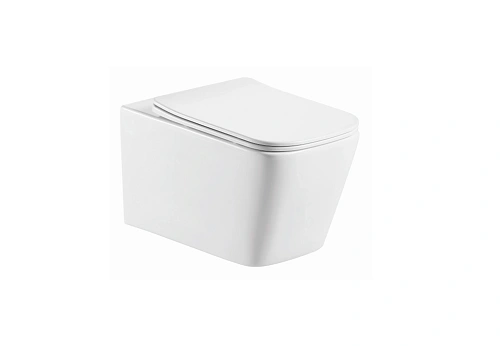 Унитаз подвесной Aquatek ЛИБРА AQ0530-00 515x355x350 мм тонкое сиденье микролифт Унитаз подвесной Aquatek ЛИБРА AQ0530-00 515x355x350 мм тонкое сиденье микролифт