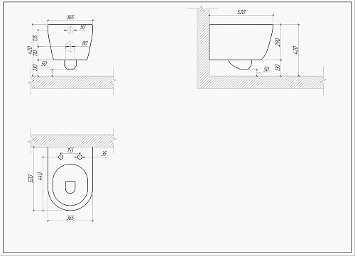 Унитаз подвесной Aquatek ПОЛАРИС AQ0700-01 с сиденьем микролифт, белый Унитаз подвесной Aquatek ПОЛАРИС AQ0700-01 с сиденьем микролифт, белый