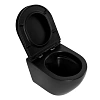 Унитаз подвесной BelBagno COLORATO черный BB062CHR-MB/BB062SC-MB безободковый с сиденьем Унитаз подвесной BelBagno COLORATO черный BB062CHR-MB/BB062SC-MB безободковый с сиденьем
