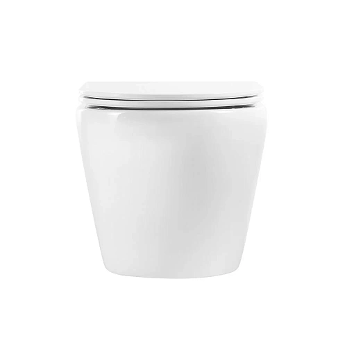 Унитаз подвесной BelBagno SFERA-R BB046CHR/BB870SC безободковый с сиденьем Унитаз подвесной BelBagno SFERA-R BB046CHR/BB870SC безободковый с сиденьем