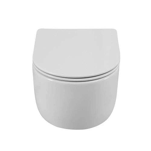 Унитаз подвесной BelBagno SOFT-TOR BB084CH-TOR/BB051SC безободковый с сиденьем Унитаз подвесной BelBagno SOFT-TOR BB084CH-TOR/BB051SC безободковый с сиденьем