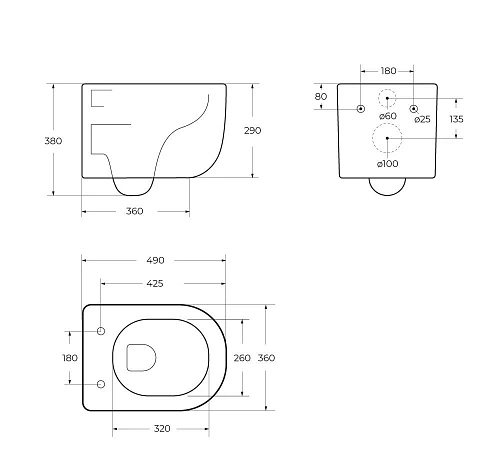 Унитаз подвесной BelBagno SOFT-TOR BB084CH-TOR/BB051SC безободковый с сиденьем Унитаз подвесной BelBagno SOFT-TOR BB084CH-TOR/BB051SC безободковый с сиденьем