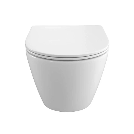 Унитаз подвесной BelBagno UNO-TOR BB5177CH-TOR/SC безободковый c сиденьем Унитаз подвесной BelBagno UNO-TOR BB5177CH-TOR/SC безободковый c сиденьем