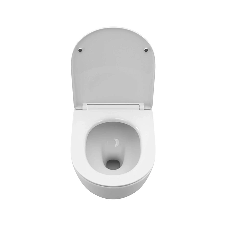 Унитаз подвесной BelBagno UNO-TOR BB5177CH-TOR/SC безободковый c сиденьем Унитаз подвесной BelBagno UNO-TOR BB5177CH-TOR/SC безободковый c сиденьем