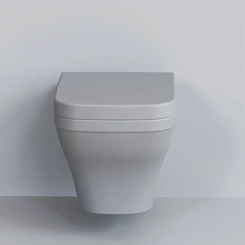 Унитаз подвесной Benefit 203T20301R (535x340x360) серый матовый безободковый с толстой крышкой 203T20301R-202T20301 Унитаз подвесной Benefit 203T20301R (535x340x360) серый матовый безободковый с толстой крышкой 203T20301R-202T20301