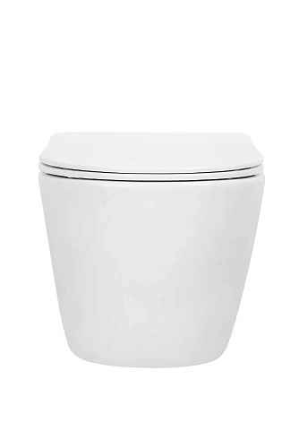 Унитаз подвесной Boheme AVVA 973-SET-W белый глянец c крышкой Унитаз подвесной Boheme AVVA 973-SET-W белый глянец c крышкой