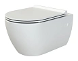 Унитаз подвесной Boheme Bianca 963-3-W белый глянец ободковый Унитаз подвесной Boheme Bianca 963-3-W белый глянец ободковый