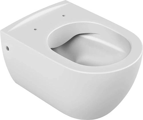 Унитаз подвесной Boheme Bianca белый глянец (без крышки) 963-W Унитаз подвесной Boheme Bianca белый глянец (без крышки) 963-W