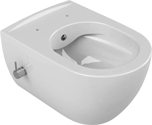Унитаз подвесной Boheme Bianca с функцией биде белый глянец 963-2 Унитаз подвесной Boheme Bianca с функцией биде белый глянец 963-2