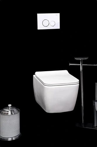 Унитаз подвесной Boheme Zen глянец белый 967-W Унитаз подвесной Boheme Zen глянец белый 967-W