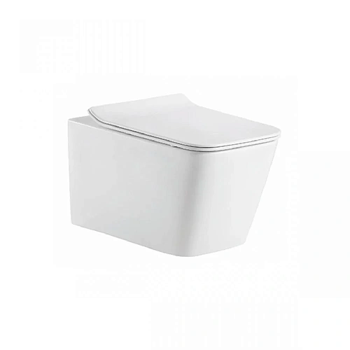 Унитаз подвесной Bravat Manno C21201UW-RUS с сиденьем Унитаз подвесной Bravat Manno C21201UW-RUS с сиденьем