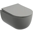 Унитаз подвесной Ceramica Nova MODENA CN6063MH Антрацит матовый Унитаз подвесной Ceramica Nova MODENA CN6063MH Антрацит матовый