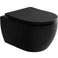 Унитаз подвесной Ceramica Nova PLAY CN3001MB черный матовый Унитаз подвесной Ceramica Nova PLAY CN3001MB черный матовый