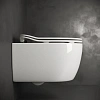 Унитаз подвесной Ceramica Nova Simple CN1301 с ультра-тонким сиденьем SoftClose Унитаз подвесной Ceramica Nova Simple CN1301 с ультра-тонким сиденьем SoftClose
